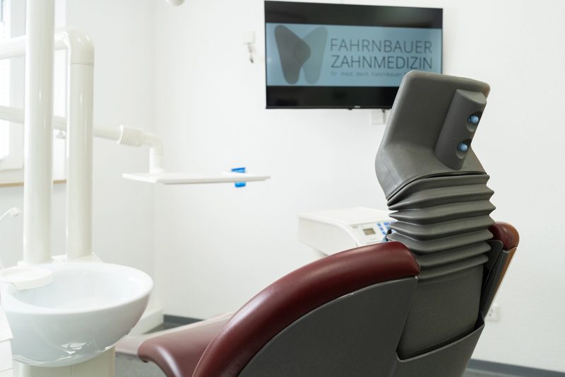 Behandlungszimmer der Praxis